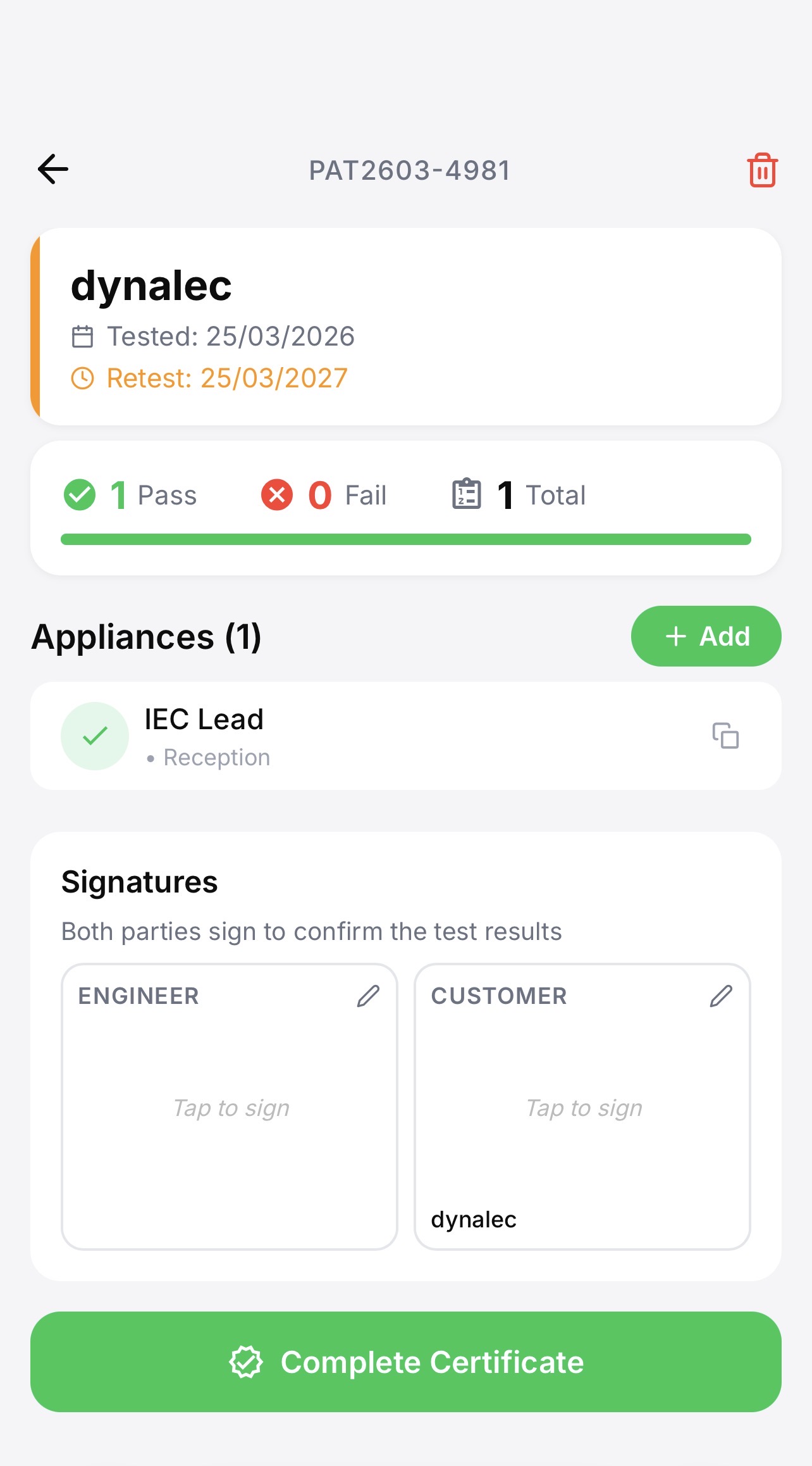 Pocket PAT Test Pro — Website